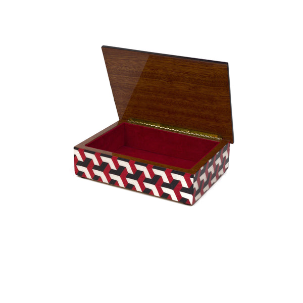 3D Red Rectangle Box