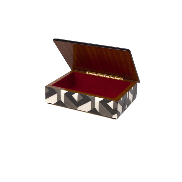 3D Cubes Grey Box