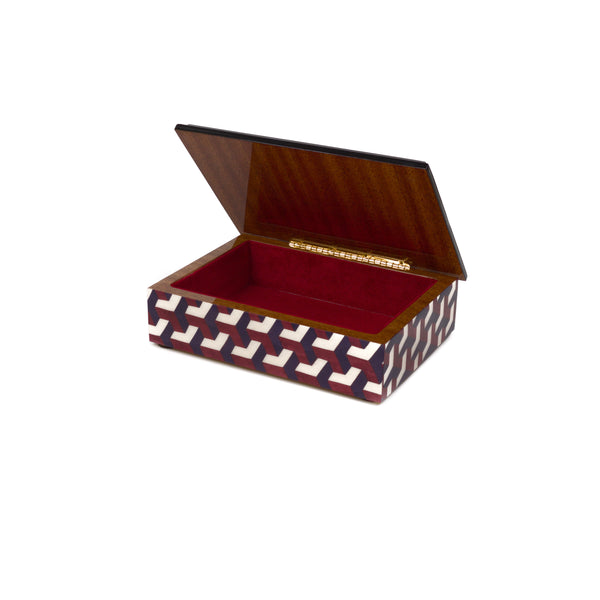 3D Purple Rectangle Box