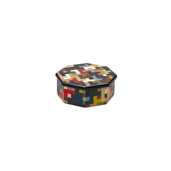 Tetris m/colors octagonal box
