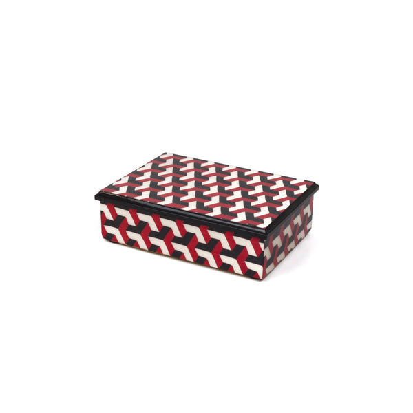 3D Red Rectangle Box