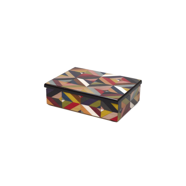 Geometric M/colors Rectangle Box