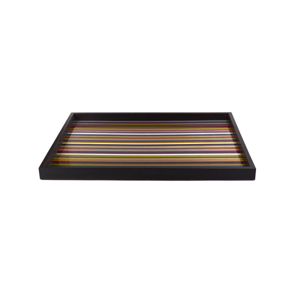 Stripes m/colors tray