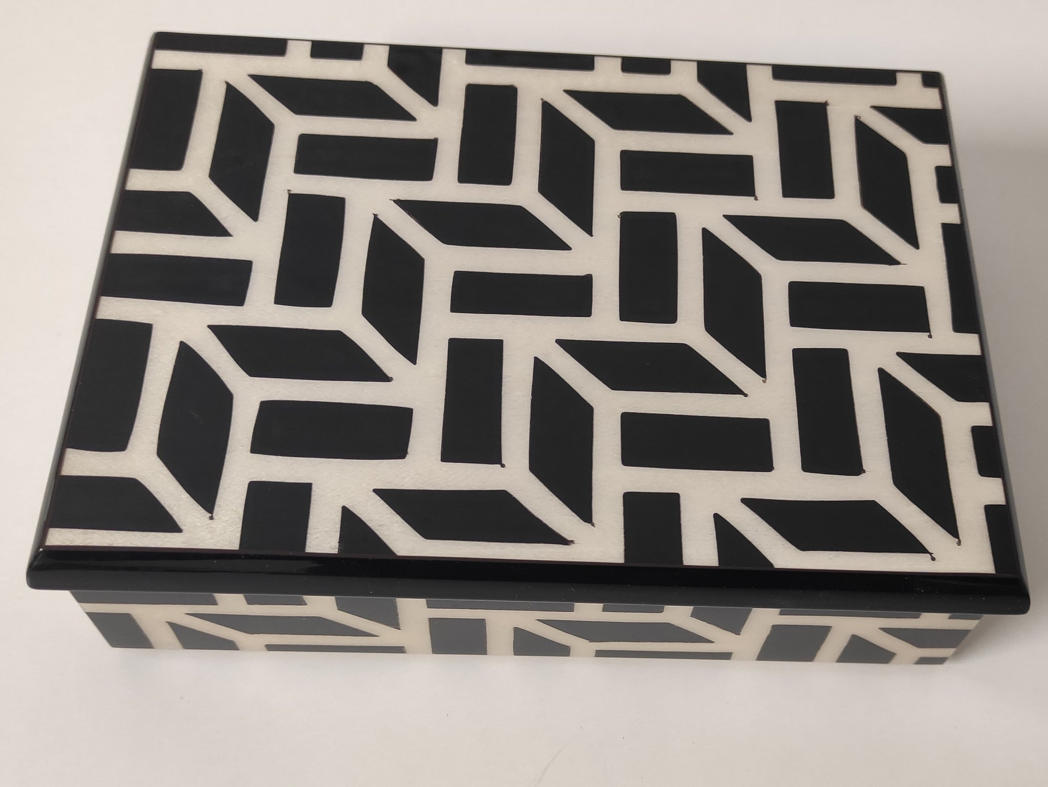 Griglia White and black Rectangle Box