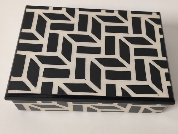 Griglia White and black Rectangle Box