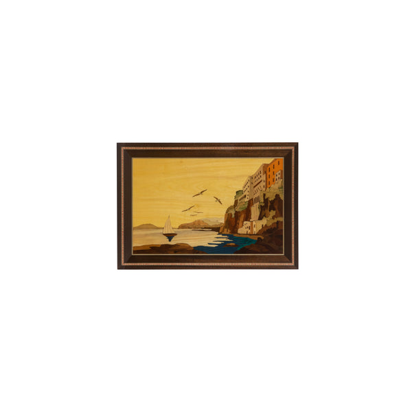 Inlaid wood picture of Sorrento – Biagio Barile Store